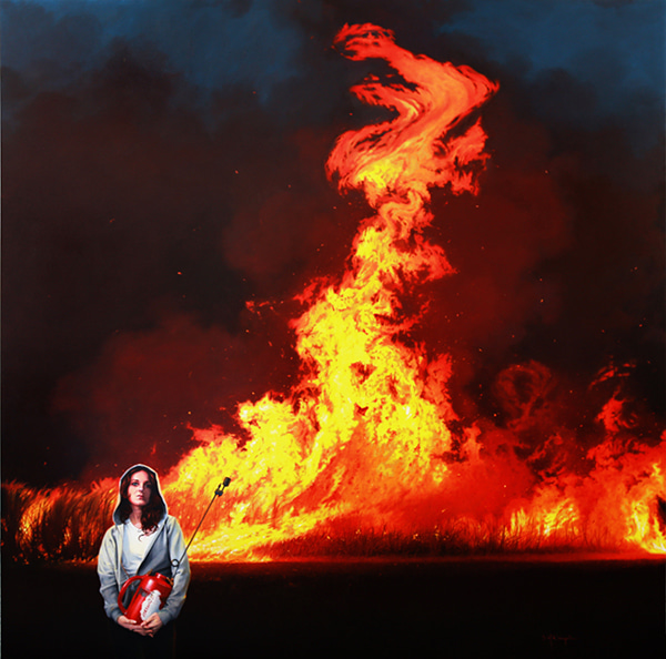 Playing with Fire by Scott McDougall | Lethbridge Gallery